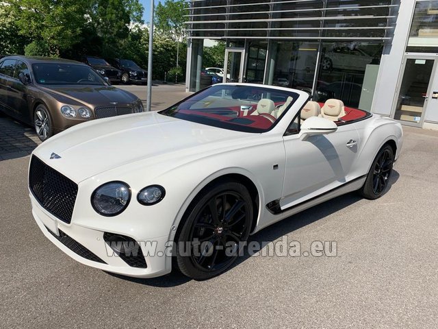 Rental Bentley GTC W12 First Edition in French Riviera Cote d'Azur