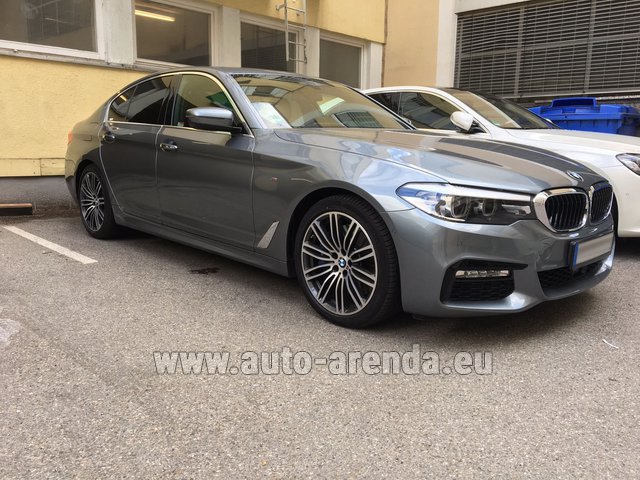 Rental BMW 540i M in Italy