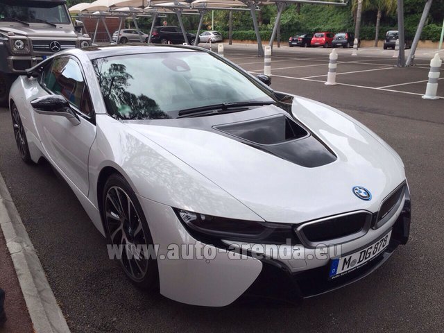 Rental BMW i8 Coupe Pure Impulse in French Riviera Cote d'Azur