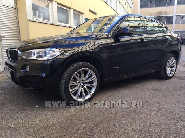 Rental BMW X6 3.0d xDrive High Executive M Sport in Italy