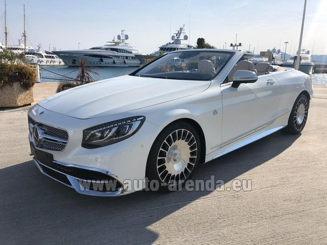Rental Maybach S 650 Cabriolet, 1 of 300 Limited Edition in Luxembourg