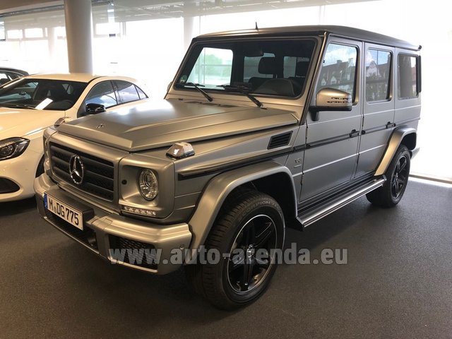 Rental Mercedes-Benz G-Class G 500 Limited Edition in Luxembourg