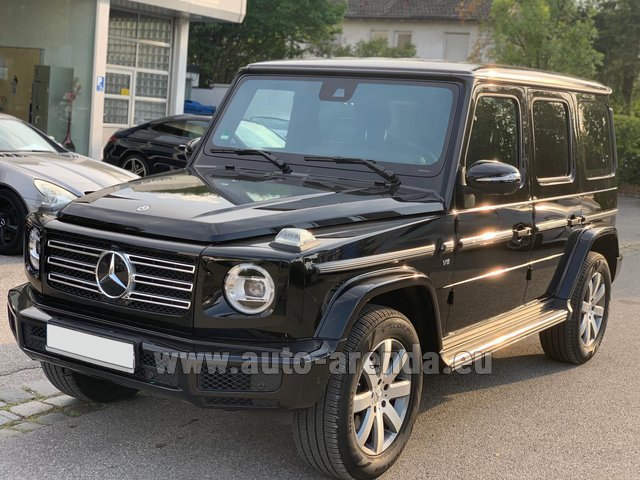 Rental Mercedes-Benz G-Class G500 Exclusive Edition in Great Britain