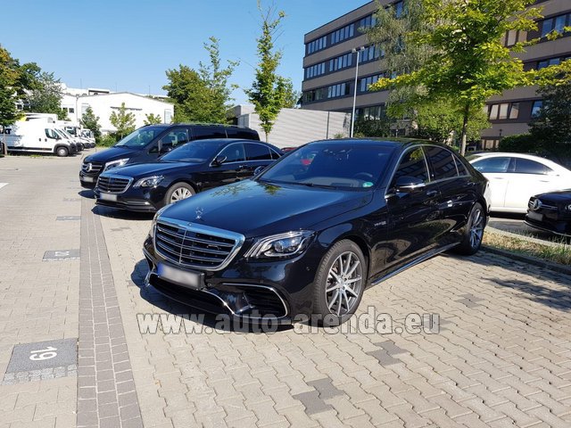 Rental Mercedes-Benz S 63 AMG Long in The Czech Republic