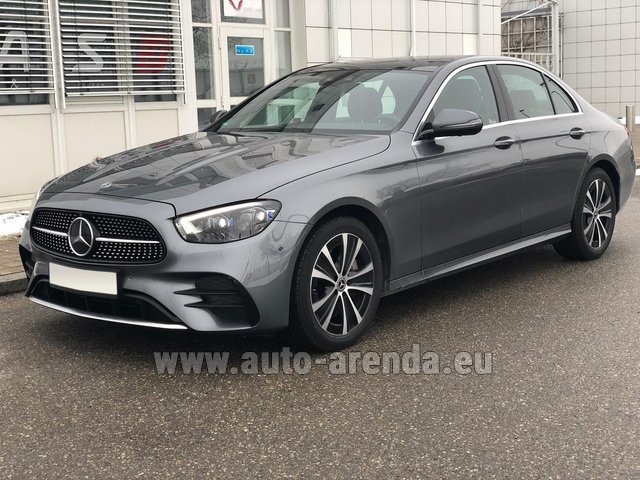 Rental Mercedes-Benz E400d 4MATIC AMG equipment in Luxembourg