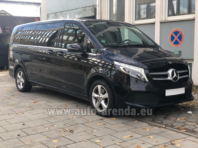 Rental Mercedes-Benz V-Class V 250 Diesel Long (8 seater) in The Czech Republic
