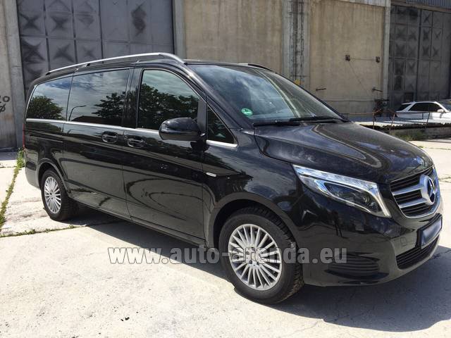 Rental Mercedes-Benz V-Class (Viano) V 250 Long 8 seats in French Riviera Cote d'Azur