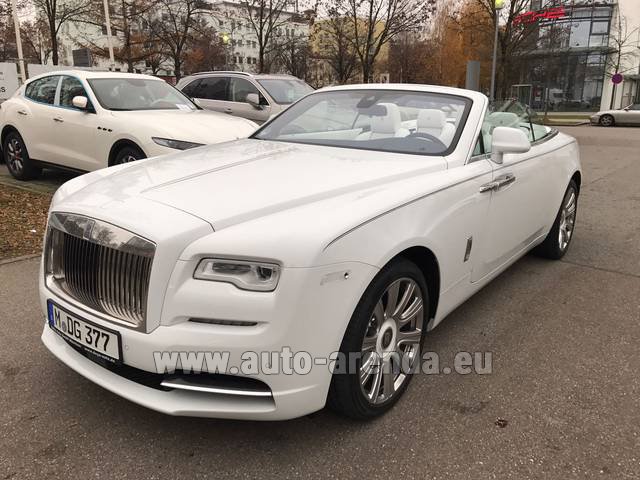 Rental Rolls-Royce Dawn in Europe