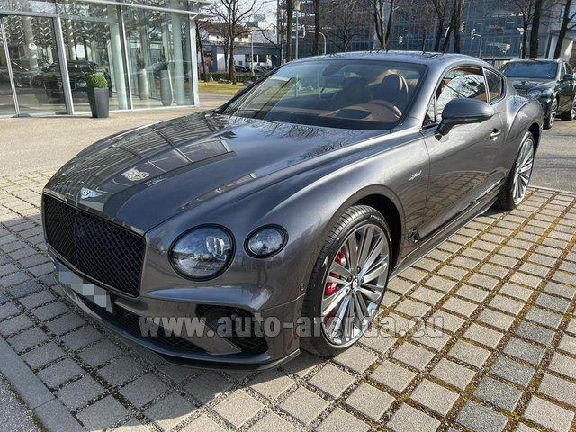 Rental Bentley Continental GTC V8 in Germany