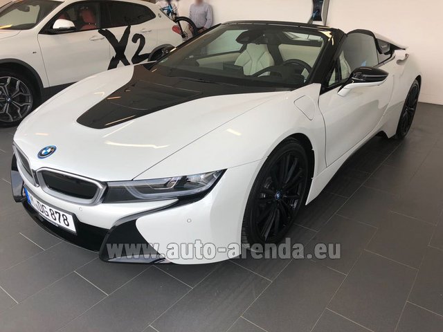 Rental BMW i8 Roadster Cabrio First Edition 1 of 200 eDrive in Europe