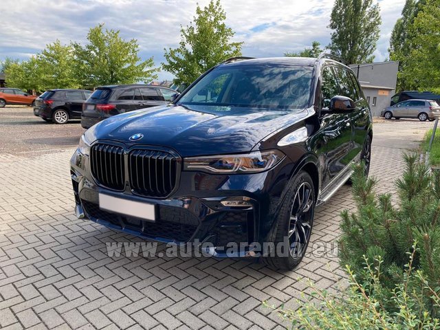 Rental BMW X7 XDrive 30d (6 seats) High Executive M Sport TV in Italy