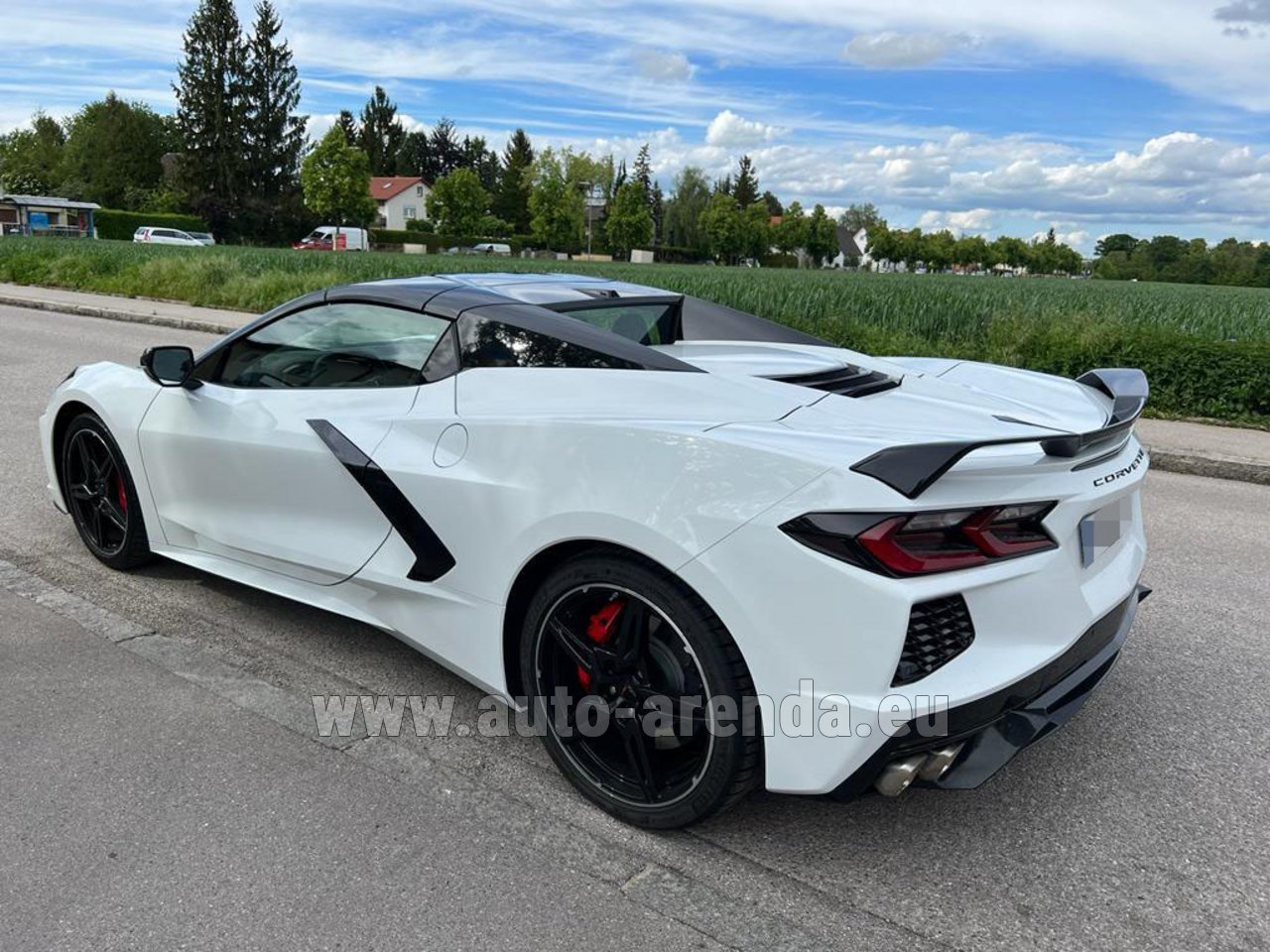 Аренда автомобиля Chevrolet Corvette C8 Stingray в Европе