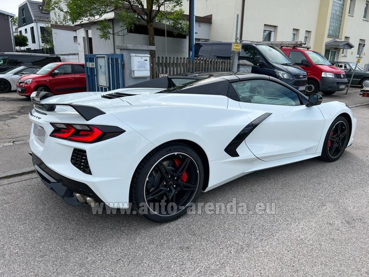 Аренда автомобиля Chevrolet Corvette C8 Stingray в Европе