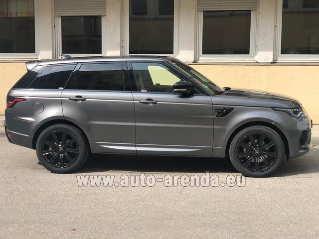 Rental Land Rover Range Rover Sport SDV6 Panorama 22 in French Riviera Cote d'Azur