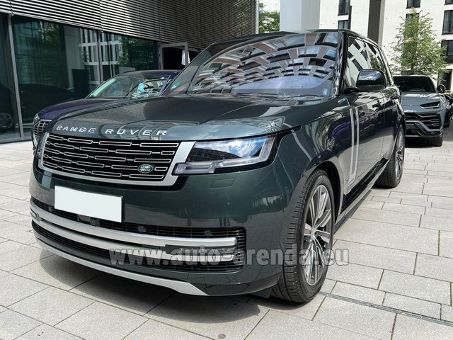 Rental Land Rover Range Rover D350 Autobiography 2022 in Monaco