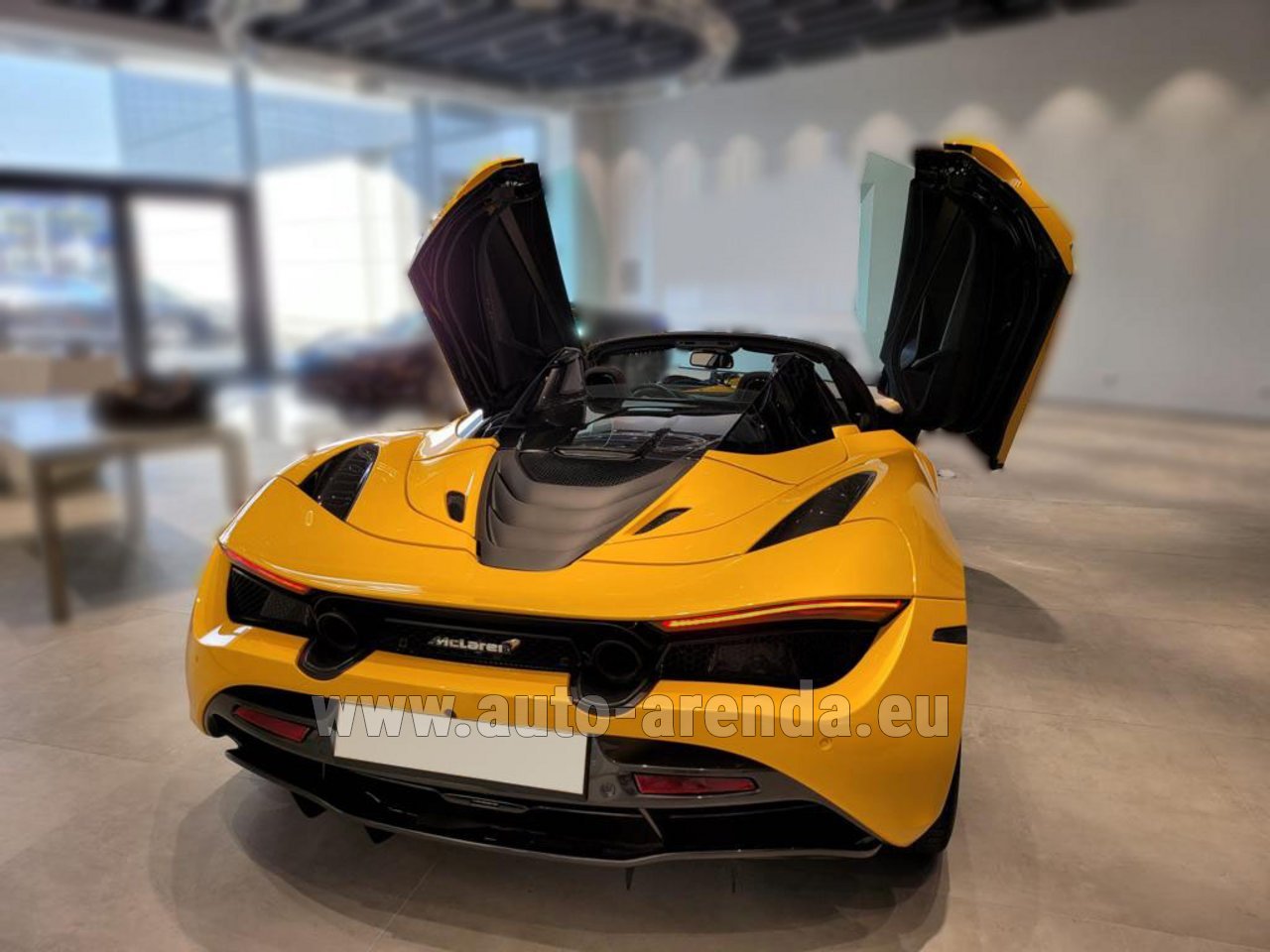 Аренда автомобиля Макларен 720S Spider в Германии