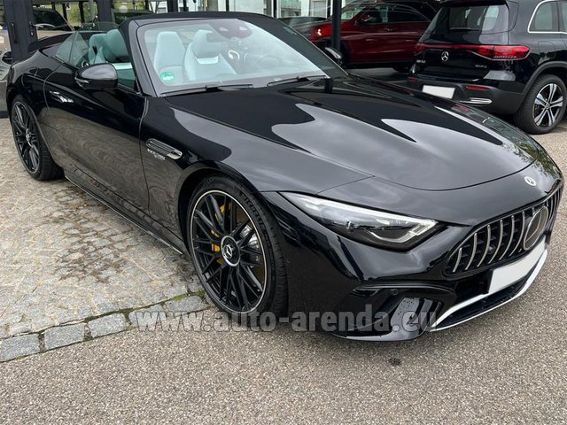 Rental Mercedes-Benz AMG SL 63 Cabrio 4MATIC (2022) 4,0-Liter-V8 585 PS in Germany