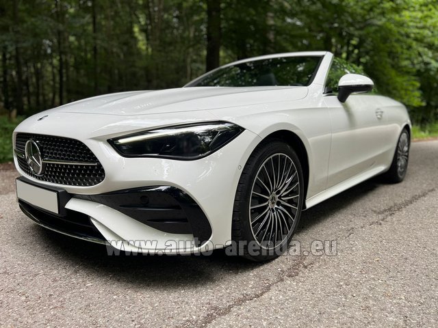 Rental Mercedes-Benz CLE 450 4MATIC Convertible AMG Equipment, 381 HP, 4 pax, Leather interior in Europe