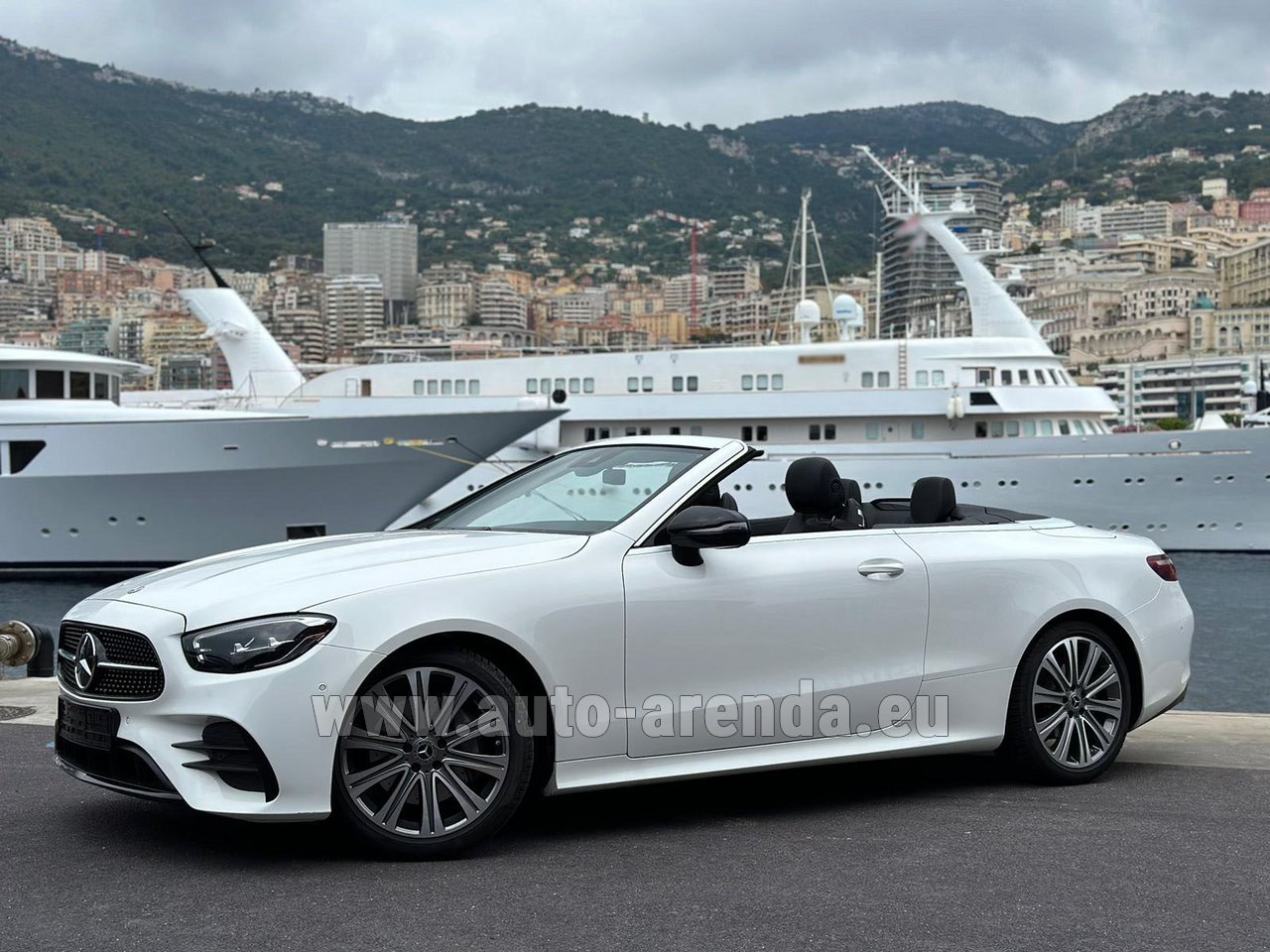 Аренда автомобиля Мерседес-Бенц E 200 Cabriolet AMG equipment в Германии