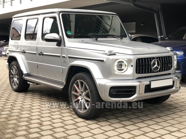 Rental Mercedes-Benz G 63 AMG in Italy