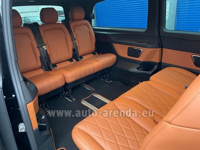 Rental Mercedes-Benz V300d 4Matic EXTRA LONG (1+7 pax) AMG equipment in Portugal