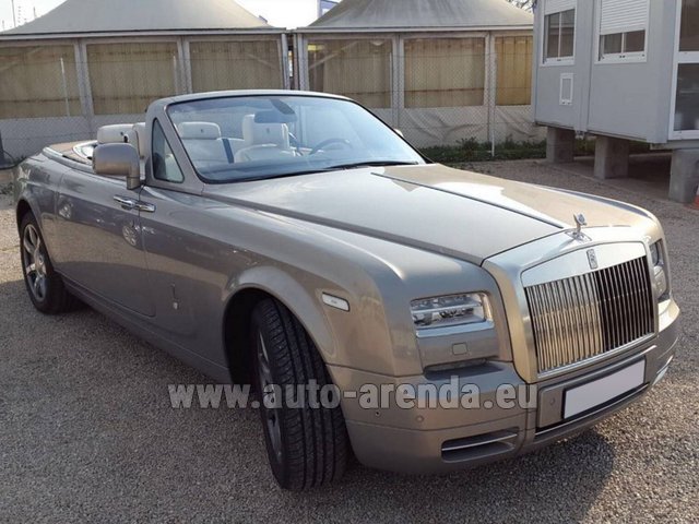 Rental Rolls-Royce Drophead in Italy