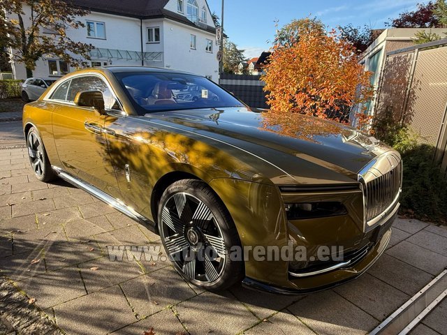 Прокат Роллс-Ройс Spectre Coupe Luxury Electric Chartreuse в Монако