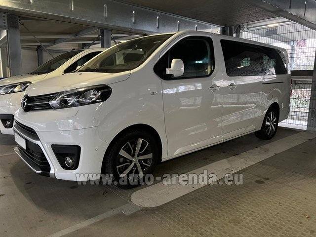 Rental Toyota Proace Verso Long (9 seats) in French Riviera Cote d'Azur